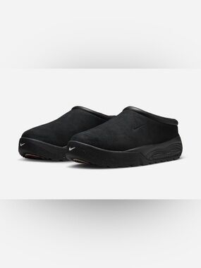 Nike ACG Rufus "Triple Black” Slip-Ons M 7.5/W 9